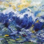 Wild Waves 18 X 24 Acrylic On Canvas